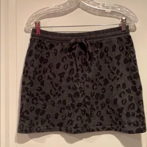 NWOT LOFT Leopard Print Skirt